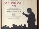 FRENCH ASDF 105/106 BEETHOVEN SYMPHONIE N°8 & 9 ANDRE CLUYTENS 2 LP Box STEREO