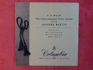 YOHANNA MARTZY ' J.S BACH. SONATA ll AND PARTITA ll ' 33CX 1287. 1ST PRESS.
