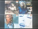 MADONNA - 4 x SAINSBURYS UK COLOURED VINYLS - VIRGIN/RAY OF LIGHT/MUSIC/EROTICA