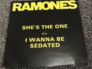 THE RAMONES -  SHES THE ONE  -  UK PIC SLEEVE - CLASH - SEX PISTOLS , DAMNED