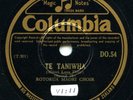 MAORI / NEW ZEALAND - Rotorua Maori Choir, two love songs, 1930 - EX