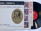 1959 Heifetz Munch Beethoven Violin Concerto RCA Red Seal LSC1992 Shaded Dog EX