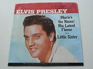 ELVIS PRESLEY 45  HIS LATEST FLAME   LITTLE SISTER  GOLD VINYL  50TH ANNIVERSARY