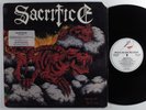 SACRIFICE Torment In Fire METAL BLADE LP VG+ w/insert
