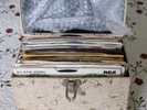 Box of 50 Vinyl 45s-Includes Beatles;Rolling Stones;Pete Best 45;Pic Sleeves+