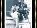 ORIGINAL - JONI MITCHELL - MUSIC LEGEND - UNIQUE HAND-SIGNED AUTOGRAPH