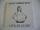 OZZY OSBOURNE Live in Lund LP SUI 1984 RARE BLACK SABBATH
