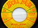 THE UNIQUES strong vg original LUCKY FOUR 45 Silvery Moon / Chocolate Bar pc102