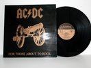 AC/DC For those about Rock - Misprint inverse color  Rare LP Spain 1981 NM/EX