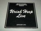 URIAH HEEP - LIVE - 2  LP - MADE IN GERMANY