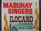 MABUHAY SINGERS: Sings Ilocano Songs LP (Philippines, rubber stamp on back cov