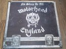 MOTORHEAD - NO SLEEP AT ALL LP A1 B1 1988 GWR EX+