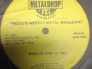 METALSHOP RADIO MAGAZINE LP – EX MS-167 APR 10 1987 OZZY OSBOURNE INTERVIEW
