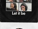 THE BEATLES  Let It Be / You Know My Name  original 45 with PicSleeve from 1970