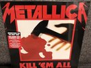 METALLICA  Kill Em All Sealed European Mispress See Logo At Top Rare