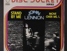 JOHN LENNON: Stand By Me / Move Over Ms. L 45 (Italy, PS w/ minor wear at openi
