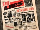 Guns N Roses  GNR Lies NM 1st Uncensored Issue used vinyl LP RARE RECORD ALBUM