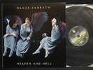 BLACK SABBATH / HEAVEN AND HELL (LP)1980 JAPAN VINYL EX+/VG Vertigo - RJ-7672