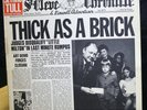 VINYL RECORD ALBUM JETHRO TULL THICK AS A BRICK NEWSPAPER EX MS 2072 1972