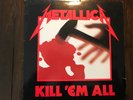 Metallica ?– Kill 'Em All LP THRASH METAL 1983 RR 9902 Artillery Death Angel