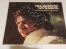 Neil Diamond - Soolaimon LP 45 - TC 55224 Signed / Autographed Cover Only