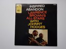 1st Press UK HMV LP Lawence Brown / Johnny Hodges : Inspired Abandon 1965 EX+