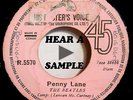 Rare The Beatles Strawberry Fields Forever Penny Lane CONGO HMV Africa 45 Hear