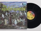 DISNEY: THE HAUNTED MANSION - RARE 1969 GF w/ INTACT BOOK - RAINBOW LABEL LP