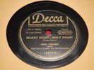 Bing Crosby Decca 18510 Silent Night Holy Night Adeste Fideles 78 RPM 1942 VG