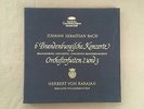 E648 Bach Brandenburg Concertos Karajan BPO 3LP DGG 138 976/78 Stereo Tulip