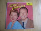 OZZIE AND HARRIET NELSON   RICKY'S MOM AND DAD    331/3 RPM RECORD   1957 LP