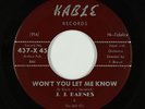 Northern Soul 45 - J.J. Barnes - Won't You Let Me Know - Kable - mp3