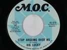 R&B Soul 45 - Big Lucky - Stop Arguing Over Me - M.O.C. - VG++ mp3
