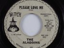 Doo Wop R&B 45 ALADDINS Please Love Me WITCH promo HEAR
