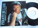 sp 45t promo pirate de l air ref: 1228 JOHNNY HALLYDAY ptte ecriture bleu