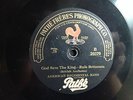 PATHE Sapphire Cut 78 rpm record GOD SAVE THE KING American Regimental 1908'