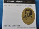 Beethoven Violin Concerto in D Op. 61 - Heifetz Munch LSC-1992 Classic 180g LP