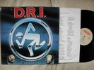 DIRTY ROTTEN IMBECILES   CROSSOVER  VINYL LP 1987 DUTCH COPY  VG+/EX.