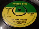 The Kingstonians Put down your fire / Girls like dirt   HOLY GRAIL RARE