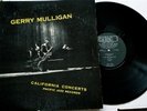 Gerry Mulligan Quartet California Concerts Pacific Jazz 1201