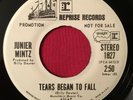 JUNIER MINTZ   TEARS BEGAN TO FALL   RARE PROMO 45   FRANK ZAPPA & THE MOTHERS