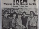 Garage Mod 45 THEM Walking In the Queens Garden TOWER promo picture sleeve HEAR