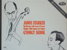 JANOS STARKER/GYORGY SEBOK Mendelssohn Cello Sonata LP MERCURY LIVING PRESENCE