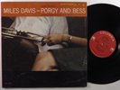 MILES DAVIS Porgy And Bess COLUMBIA LP NM mono 2-eye