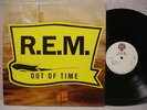 R.E.M. Out of Time 1991 LP Picture & Lyric W/Insert NM   MINT- Promo