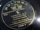 78rpm TCHAIKOVSKY NUTCRACKER BALLET SUITE: PAUL van KEMPEN, ED1 POLYDOR 3x 12