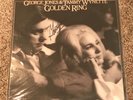 AUTOGRAPHED George Jones LP Golden Ring w/Tammy Wynette Epic 1976