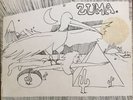 Neil Young Zuma LP Promo MS 2242 1975 Warner Bros. Records. + Lyric Poster