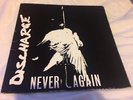 Discharge Never Again Rare Original Gatefold UK LP