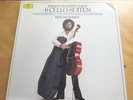 Mischa Maisky BACH Suites for Solo Cello DGG 415-416 3LP NM Stunning